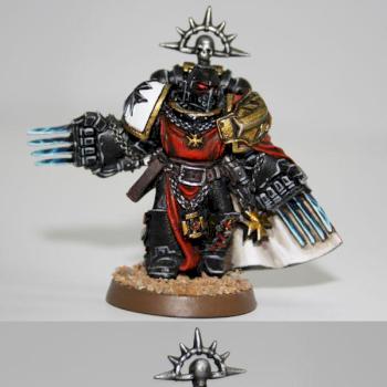 Black Templars Marshal in Artificer Armour by Andrzej