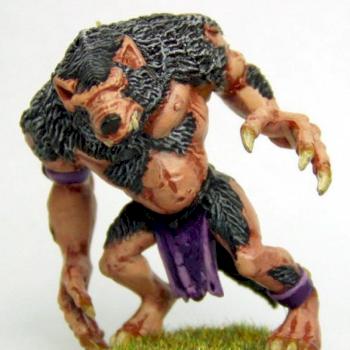 Bloodbowl Werewolf by Ratboy
