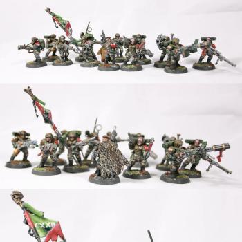 Imperial Guard Squad 40K by Nedar