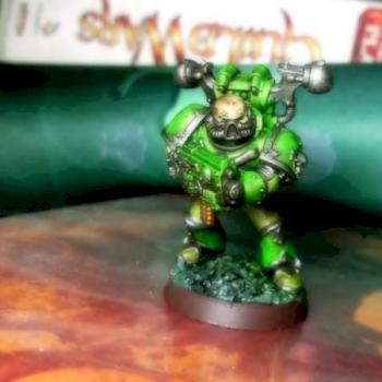 Plague Marine, Nuke by ravenkrus