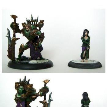 Goreshade and Deathwalker by MrHappyPants