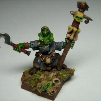 Night-goblin shaman. by 6d6