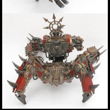 chaos space marines defiler by Emma Robinson