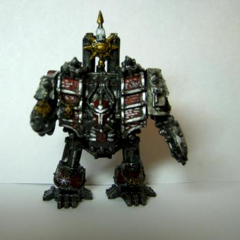 Word Bearers Dreadnought by Hayashi1