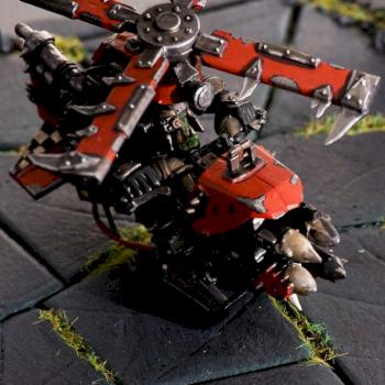 Ork Deffkopta by EeksEye