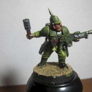 Imperial Guard Prussian Style Kitbash by Wrathchild