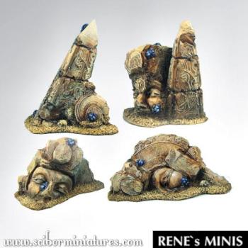 Egyptian Ruins Terrain by rene