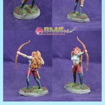 Draksword female archer by belminiart