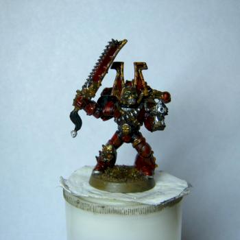 Word Bearer Khorne berzerker by Hayashi1