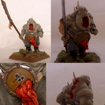 Ogre Maneater of Nurgle (Bull Conversion) by Oskar Maxon