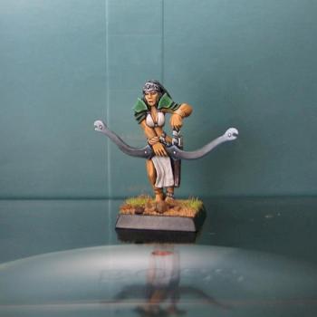 Female with bow repost by Tatoshka