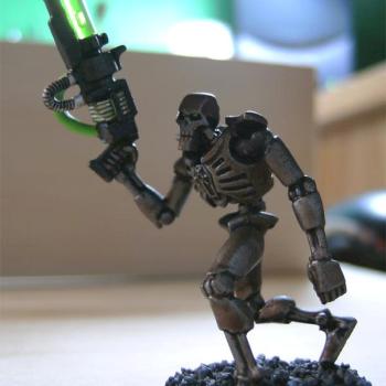 Necron Warrior by Ouze