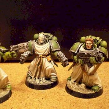 Space Marines Dark Angels Veteran by ramza