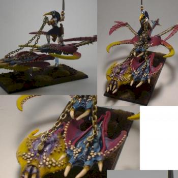 Tzeentch Chariot by terryanddeidra