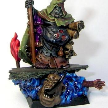 Chaos Nurgle Scorcerer [Complete] by Paint4passion