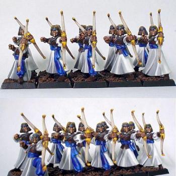 High Elf Archers by Zuzu