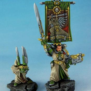 40K Dark Angels Grand Master Azrael by skullboy