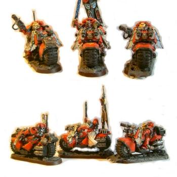 Blood Angel Bike Squad "Theokles" by senfone