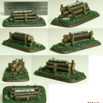 wood pile for 15mm scale by Antaak