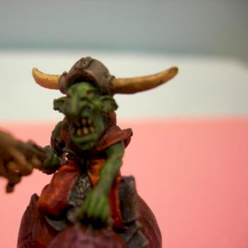 Night Gobbo Warboss on Giant Squig by PistonHonda