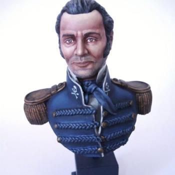 Manuel Rodríguez Bust by Valhadar