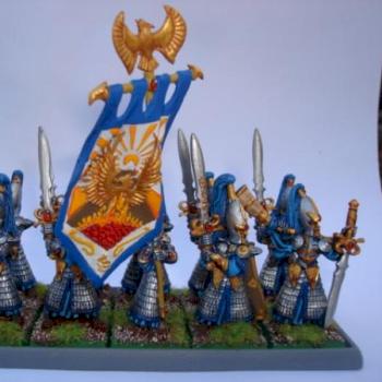 High Elf Swordmasters by terryanddeidra