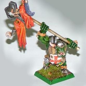 Orcs Standard Bearer by Bug Spawn