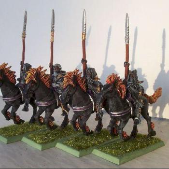 Dark Elf Dark Riders by longbow