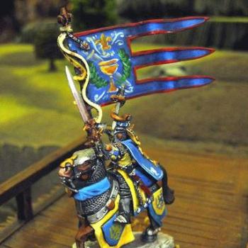 Bretonnian Limited Edition Standard Bearer by ChosenStudios