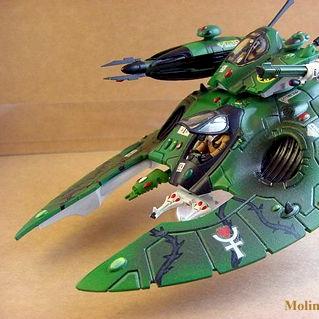 Cañon Disruptor Eldar by DragonsLand