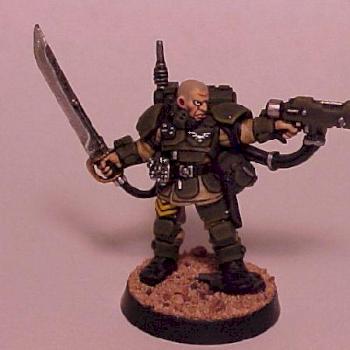 Kasrkin Sergeant by ordellous