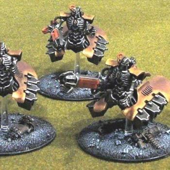 Necron Destroyers by toyogre