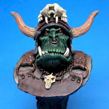 Forgeworld Ork Bust by Dragonsreach
