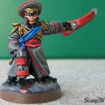 Imperial Guard - Ice Warriors of Valhalla - Lieutenant by scarf76