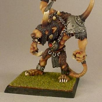 Rat ogre by Rene le Bon
