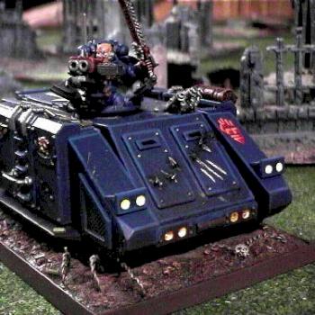 Crimson Fists - Old School Rhino by DM11