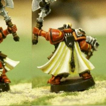 Anteus, Capt.Blood angel by Ledwarf