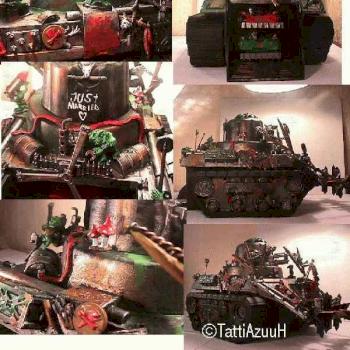 Ork Battlewagon by AzuuH