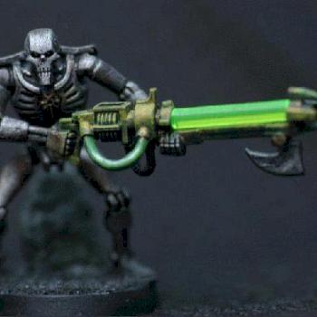 Necron Warrior by TzeentchianGod