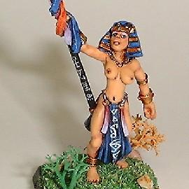 Egyptian Priestess by miniaturz