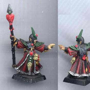Another old Dark Elf by Paul Blue