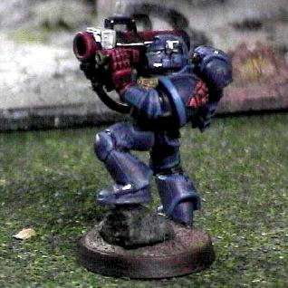 Crimson Fists Missile Launcher Guy by DM11