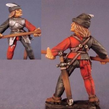 Bernese pikeman by Rene le Bon