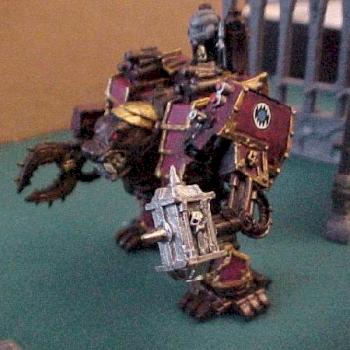 Worldeaters Dreadnought by Killhaven