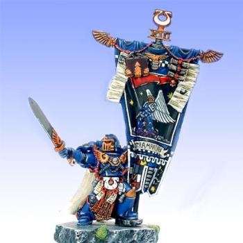 Ultramarines Standard bearer by MrKlipp