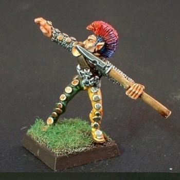 Old School Crazy Style Wood Elf Wardancer by Dunkpork