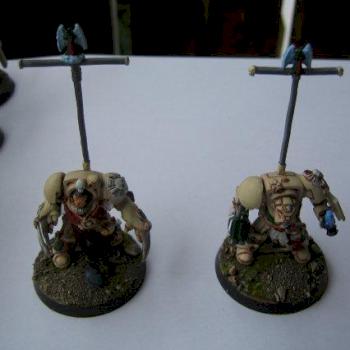 Deathwing Captain and Grandmaster by Basselope