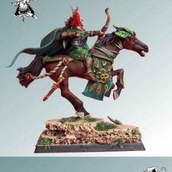 Wood Elf Highborn on Steed - 3 by Purc