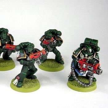 Dark Angel Space Marines by Spartanacus