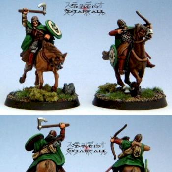 Riders of Rohan I - front and rear view by Starfall